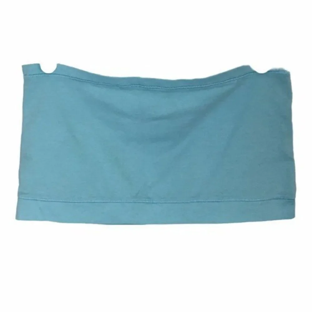 Planet Blue Life Bandeau Womens Size L Blue Cotton Spandex Blend NWOT
